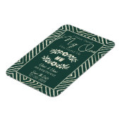 MIJN ÉÉN heeft mij een stambal Afrikaanse bruiloft Magneet (Linkerzijde)