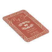 MIJN ÉÉN heeft mij een stambal Afrikaanse bruiloft Magneet (Rechterzijde)