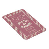 MIJN ÉÉN heeft mij een stambal Afrikaanse bruiloft Magneet (Rechterzijde)