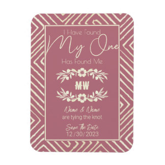 MIJN ÉÉN heeft mij een stambal Afrikaanse bruiloft Magneet