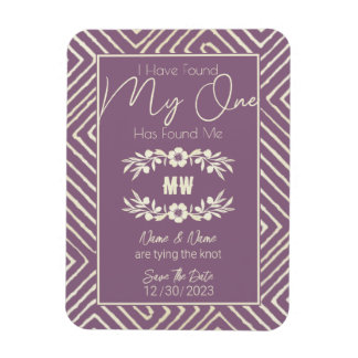 MIJN ÉÉN heeft mij een stambal Afrikaanse bruiloft Magneet