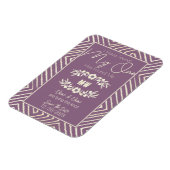 MIJN ÉÉN heeft mij een stambal Afrikaanse bruiloft Magneet (Linkerzijde)