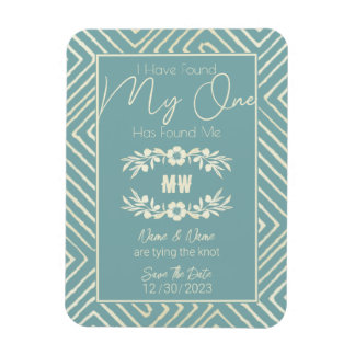 MIJN ÉÉN heeft mij een stambal Afrikaanse bruiloft Magneet