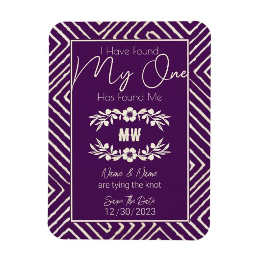 MIJN ÉÉN heeft mij een stambal Afrikaanse bruiloft Magneet (Verticaal)