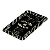 MIJN ÉÉN heeft mij een stambal Afrikaanse bruiloft Magneet (Linkerzijde)