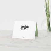 Mijn eenden in een Row~PaasKaart Feestdagen Kaart (Achterkant)