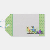 Mijn eendjes zijn in het gelid cadeaulabel (Achterkant Horizontaal)