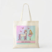 "Mijn Eenhoorn" Magisch Tote Bag (Voorkant)