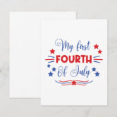 Mijn eerste 4 juli (Voorkant / Achterkant)