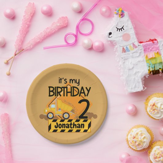 Mijn eerste 7-inch Bord rondetafelpapier voor de ' (Feest)