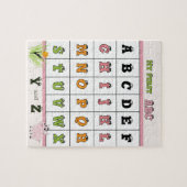 Mijn Eerste ABC Biggenpuzzel Legpuzzel (Horizontaal)