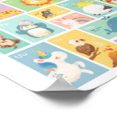 Mijn eerste alfabet ABC Animals Poster (Hoek)