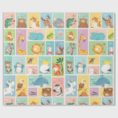 Mijn eerste alfabet ABC-dieren Cadeaupapier (Vlak)