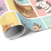 Mijn eerste alfabet ABC-dieren Cadeaupapier (Rol Hoek)