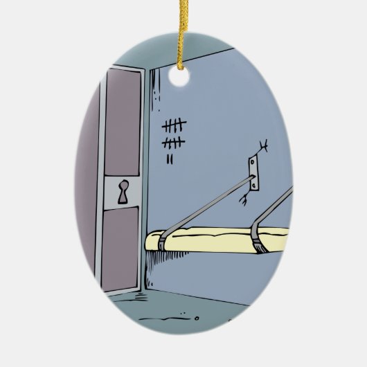 Mijn eerste appartement keramisch ornament (Voorkant)