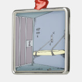 Mijn eerste appartement metalen ornament (Links)