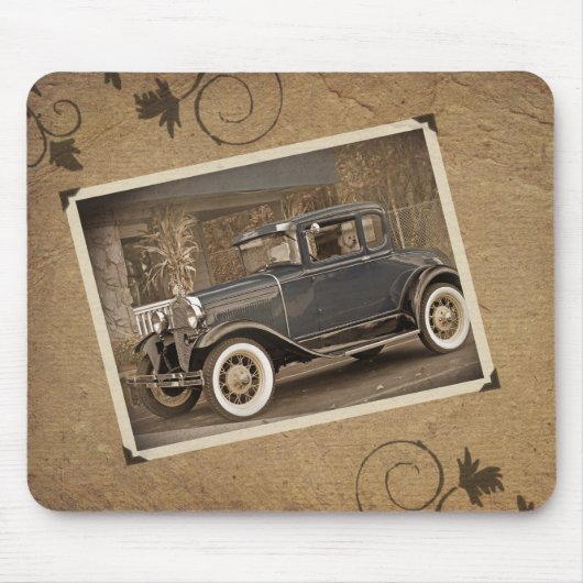 Mijn eerste auto muismat (Voorkant)