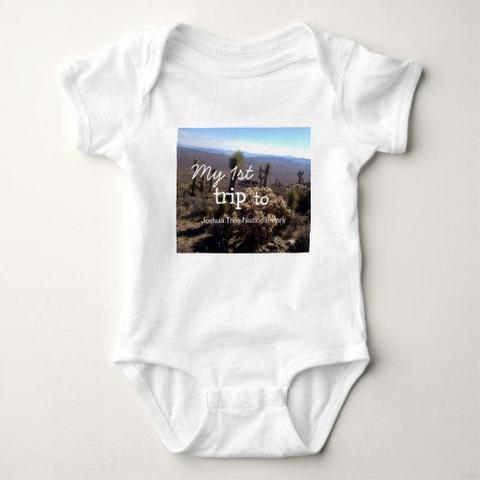 Mijn eerste bezoek aan Joshua Tree National Park Romper (Voorkant)