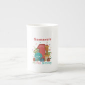 Mijn eerste Birthday Bone China Mok (Voorkant)
