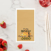 Mijn eerste 'Birthday Dump Truck' Servet (Insitu)