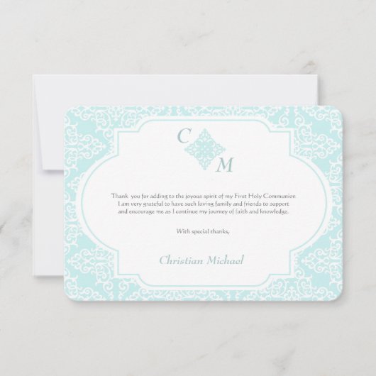 Mijn eerste blauwe kaart voor de community (Voorkant)