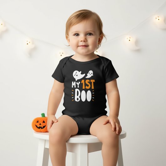 Mijn Eerste Boe, 1e Halloween T-Shirt voor Kindere