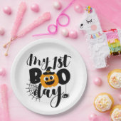 Mijn eerste BOO dag Papieren Bordje (Feest)
