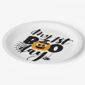 Mijn eerste BOO dag Papieren Bordje (Gekanteld)