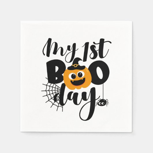 Mijn eerste BOO dag Servet (Voorkant)
