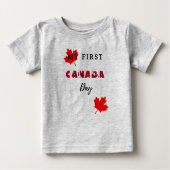 Mijn eerste Canada Day T-shirt (Voorkant)
