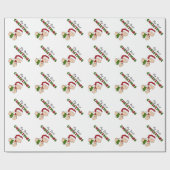 MIJN EERSTE CHRISTMAS WRAPPINGPAPIER - NIEUWE BABY CADEAUPAPIER (Vlak)