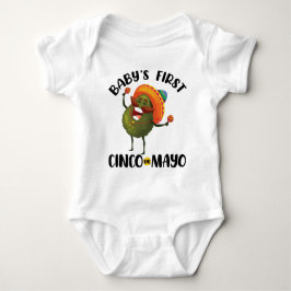 Mijn eerste Cinco de Mayo Baby's eerste Cinco de M Romper