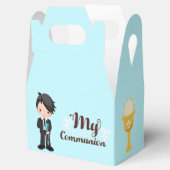 Mijn eerste communie box jongen bedankdoosjes (Geopend)