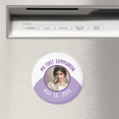 Mijn eerste Communie Custom Foto en Datum Magneet (Insitu (Vaatwasser))