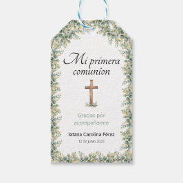 Mijn Eerste Communie Eerste Communie Cadeautags  Cadeaulabel