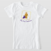 Mijn eerste communie Kinder Tshirt, witte Tshirt (Laagn)