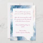 Mijn eerste communie Waterverf Kaart (Achterkant)