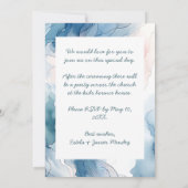 Mijn eerste communie Waterverf Kaart (Achterkant)