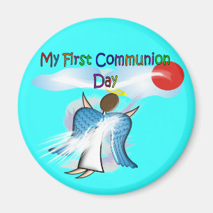 Mijn eerste communiqué-dag cadeaus magneet