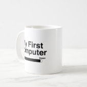 Mijn Eerste Computer Koffiemok (Voorkant links)