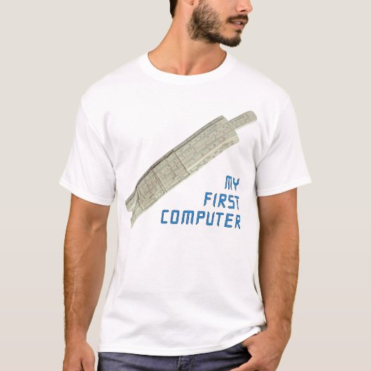 Mijn eerste computer T-shirt (Voorkant)