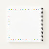 "MIJN EERSTE COOKBOEK" Kinder Spiraal Notitieboek  (Achterkant)