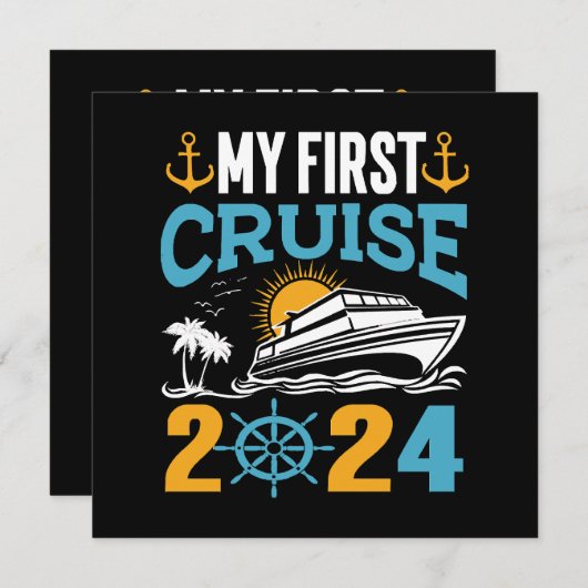 Mijn eerste cruise 2024 (Voorkant / Achterkant)