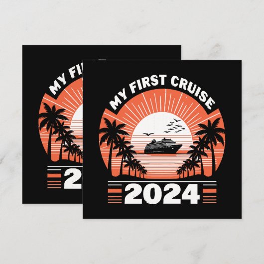 Mijn eerste cruise 2024 (Voorkant / Achterkant)