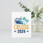 Mijn Eerste Cruise 2024 Briefkaart (Staand voorkant)