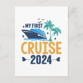 Mijn Eerste Cruise 2024 Briefkaart (Voorkant)