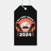 Mijn eerste cruise 2024 cadeaulabel (Voorkant)