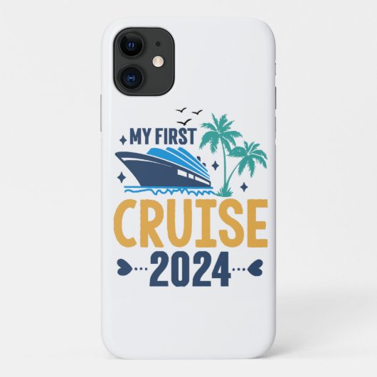 Mijn Eerste Cruise 2024 Case-Mate iPhone Case (Achterkant)