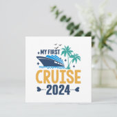 Mijn Eerste Cruise 2024 Kaart (Staand voorkant)