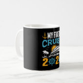 Mijn eerste cruise 2024 koffiemok (Voorkant links)